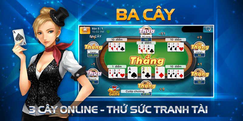 Cách tham gia chơi Bài ba cây