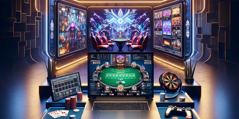 Chơi game trong Live Casino TK88