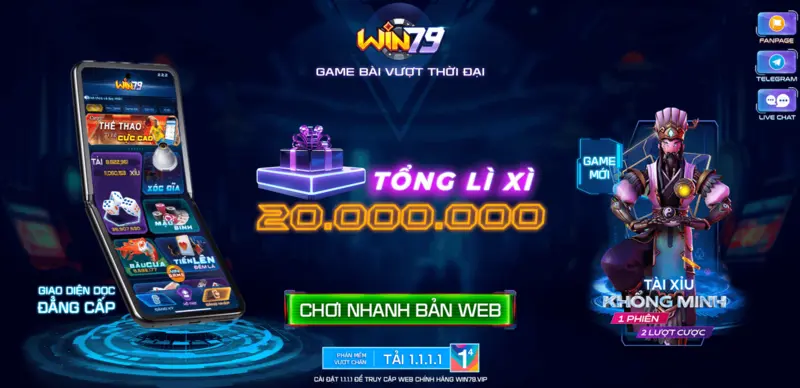 Thao tác rút tiền Win79
