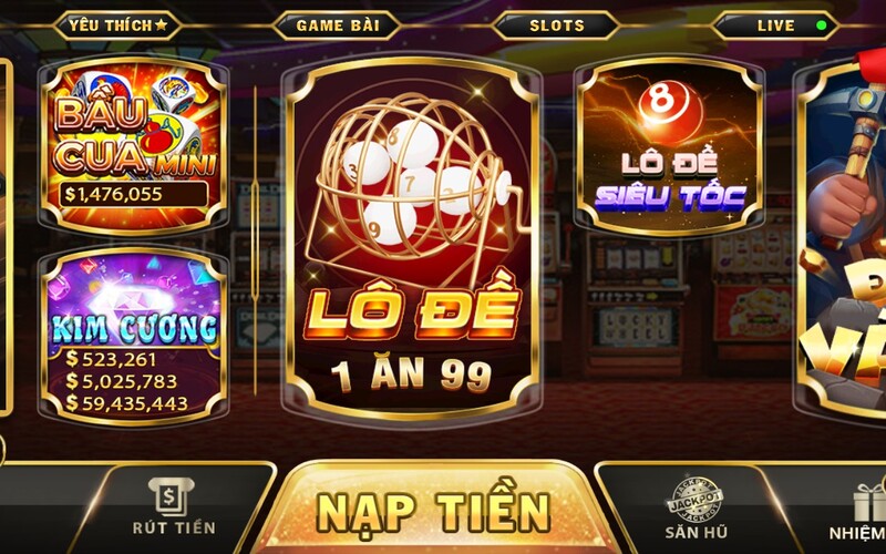 Tóm tắt thông tin về game Xổ số go789